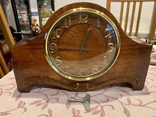 USSR VESNA Clock,Walnut Case