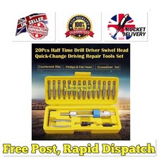 20pc Countersunk Head Bit