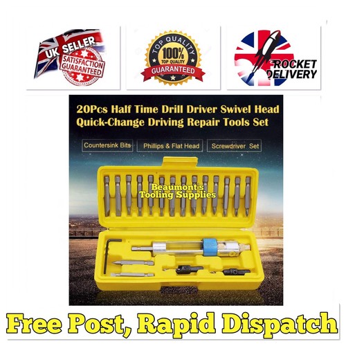 20pc countersunk head bit - head,