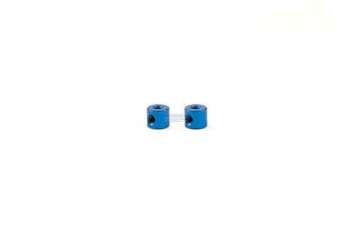 Stop collars pair blue - km,
