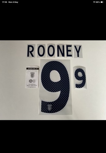 England shirt nameset - shirt,