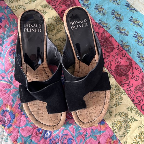 Donald pliner cork wedge - donald,