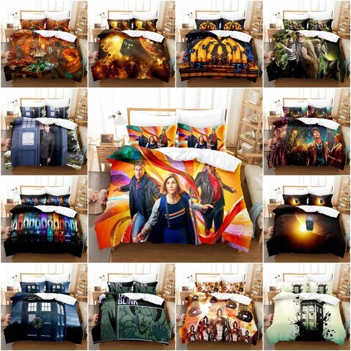 Doctor who bedding set - 3d,