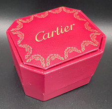 Modern Red Faux Leather Ring