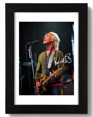 Paul weller signed autograph - weller,