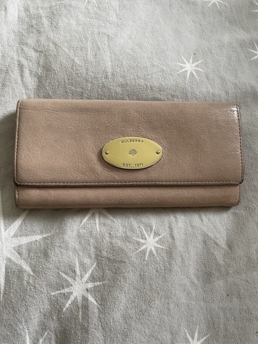 Mulberry cream beige purse - cream,