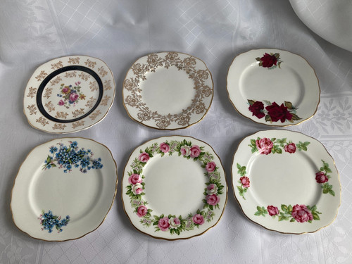 Vintage mismatched floral - 6,