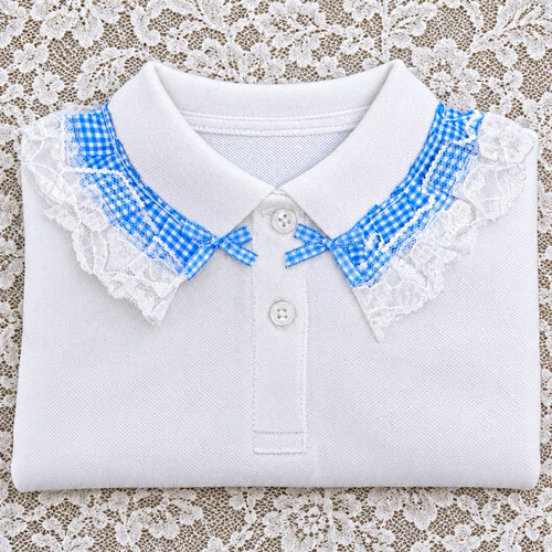 Girls school uniform white - uniform,