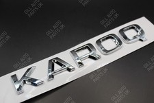 Chrome Silver Rear Tailgate