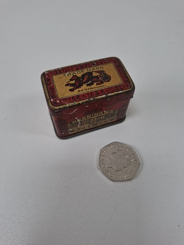 Vintage horniman tea tin - horniman's,