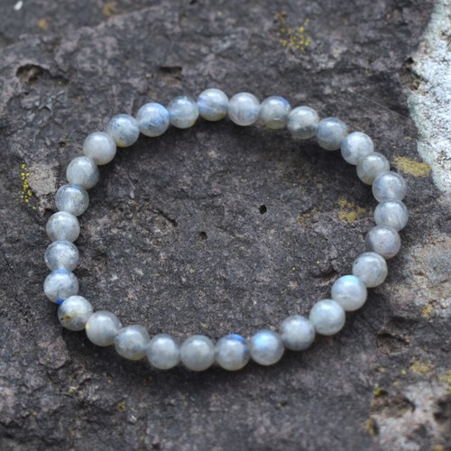 Labradorite crystal bead - labradorite,