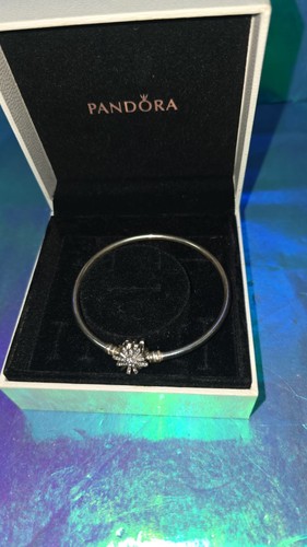 Pandora snowflake bangle - snowflake,