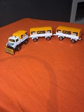 Matchbox Superfast Mercedes-Benz Unimog Macau White with 2 G&S  Trailers