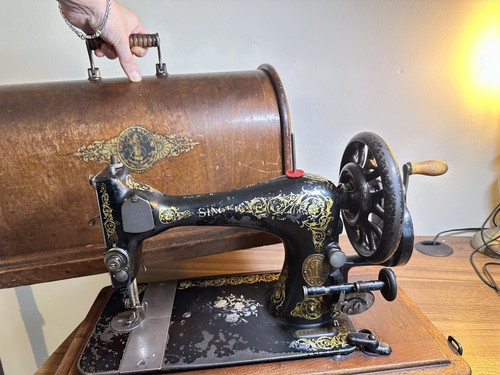 Antique 1893 singer model - antique, 28k