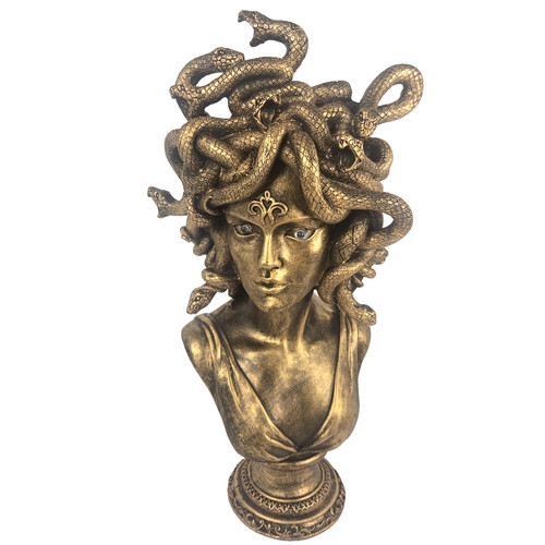 Medusa bust statue inch - medusa,