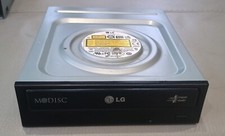 Black LG GH24NS95 SATA CD DVD