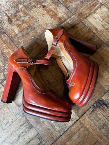 Vintage platform shoes 1970s - vintage,