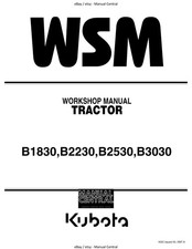 KUBOTA TRACTOR B1830 B2230