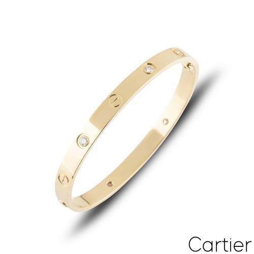Cartier yellow gold half - cartier,