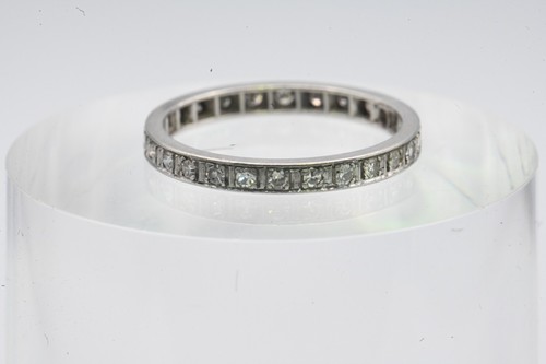 Antique platinum single cut - antique,