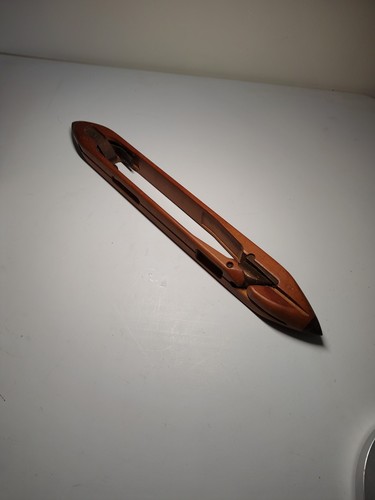 Vintage wooden weaving loom - wooden,