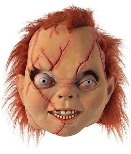 Deluxe chucky overhead latex - chucky,