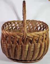Vintage Wicker Shopping Basket