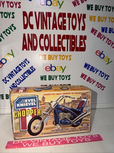 Evel knievel chopper - with, box