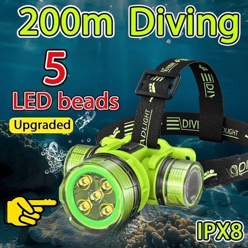 Led light diving headlight - diving,