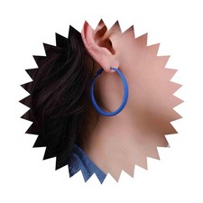Boho Colorful Hoop Earrings