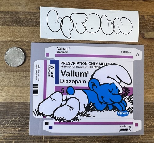 Ben frost art valium smurf - ,