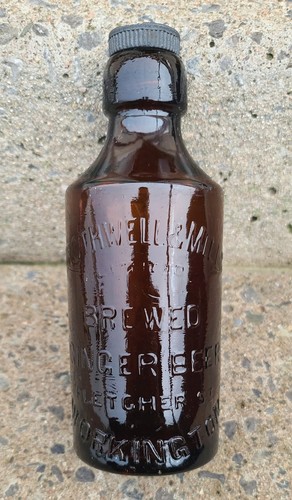 Workington ginger beer bottle - ginger,