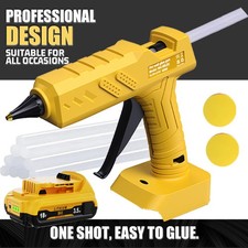 NEW Cordless Hot Melt Glue Gun