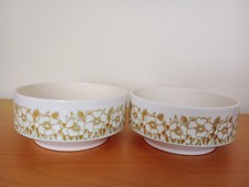 2x Hornsea Fleur Cereal/Soup