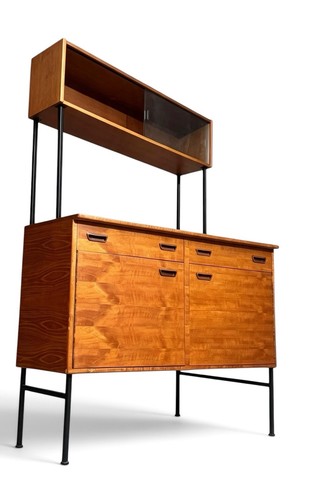 Swedish teak bookcase room - teak,