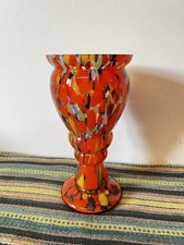 1930s Art Deco Splatter Glass