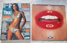 FHM magazine No 132 January 2001 plus Calendar - S CLUB 7 - PAMELA ANDERSON