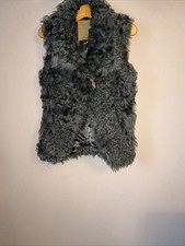 Urban Code Grey Real Fur Gilet