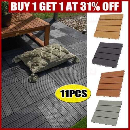 30cm garden decking - 30cm,