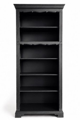 Vintage tall slim bookcase - vintage,