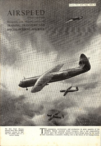 Ww2 airspeed horsa transport - ww2,
