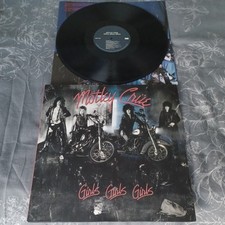 Motley Crue 40th Anniversary Girls Girls Girls 2022 BMG Label Black Vinyl Europe