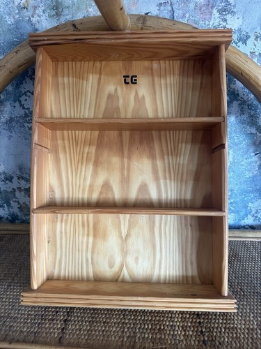 Vintage wooden spice rack - tg,