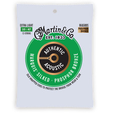 Martin MA500S 10-47 Light Marquis Silked 12 String Acoustic Guitar Strings 1-3
