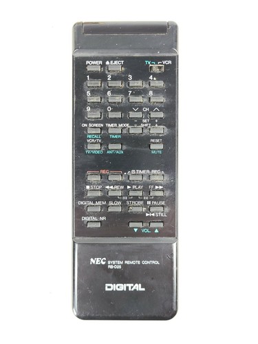 Oem nec d25 vcr remote - nec, rb-d25