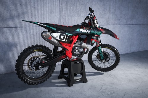 Gasgas raw pwr graphics kit - mx,