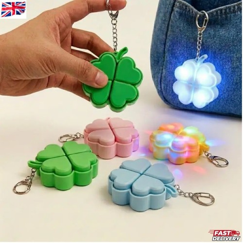 Fidget keychain four leaf - -,