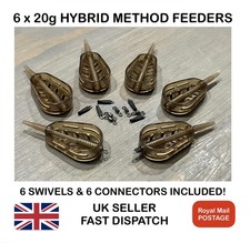 6x20g fishing method - fishing, feeders