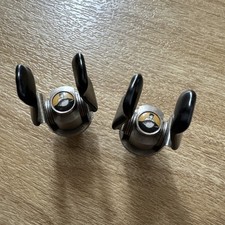 2 x Solar Stainless Old Skool Butt Rests / Butt Grips For Carp Fishing