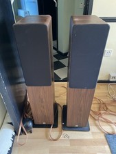 2 Floor Standing Walnut and